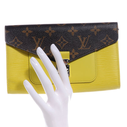 Louis Vuitton Marie Rose Wallet Pistache 2 of 8