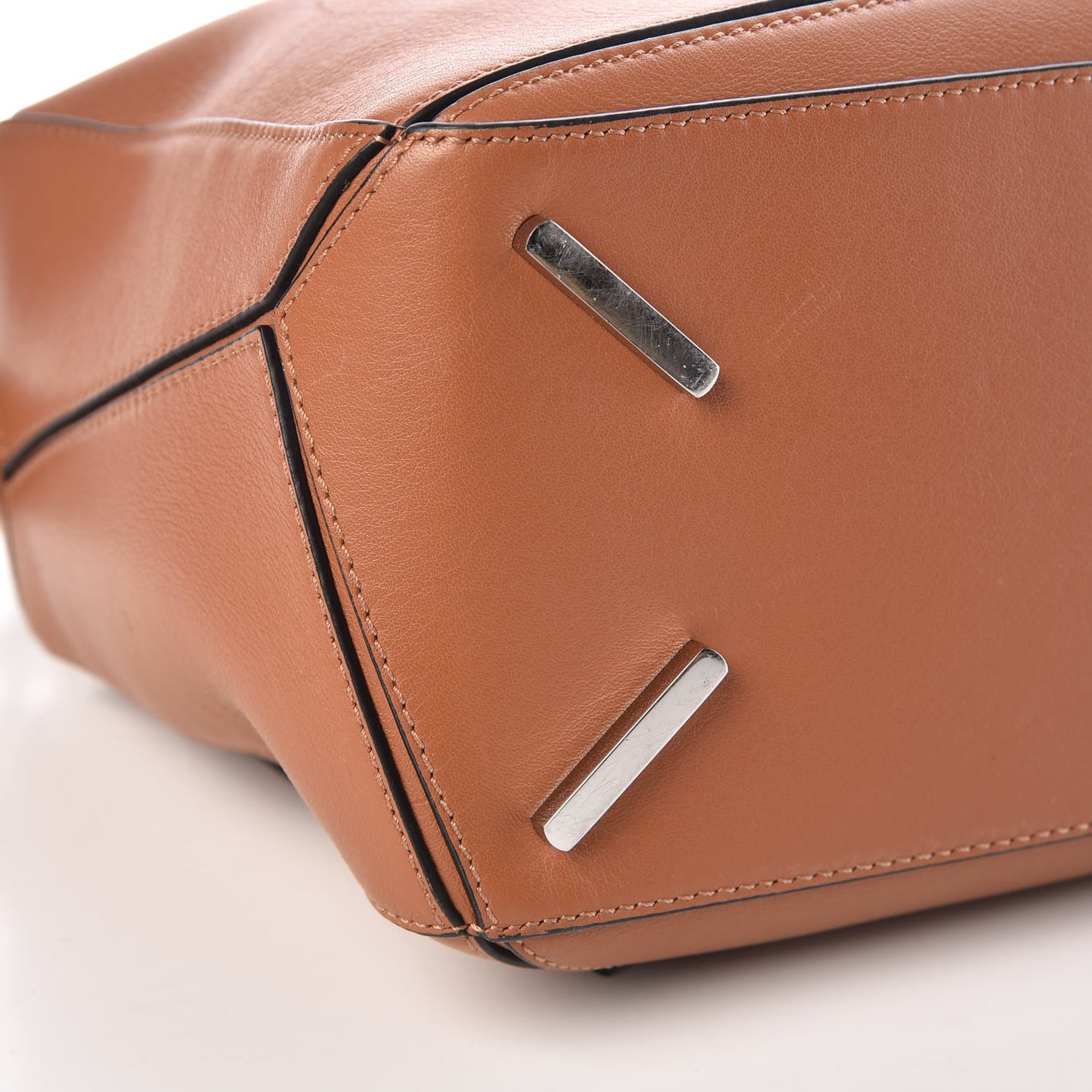 Calfskin Puzzle Bag Tan
