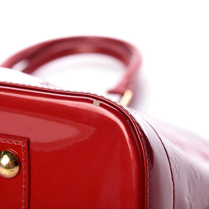 Louis Vuitton Vernis Alma GM Pomme D'Amour 11 of 12