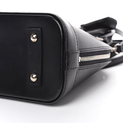 Louis Vuitton Epi Alma BB Black 10 of 12