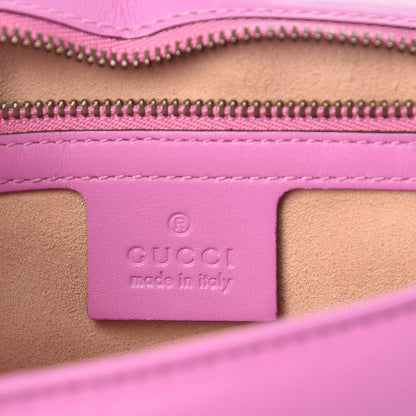 Gucci Calfskin Matelasse Medium GG Marmont Shoulder Bag Candy Mousse 6 of 11
