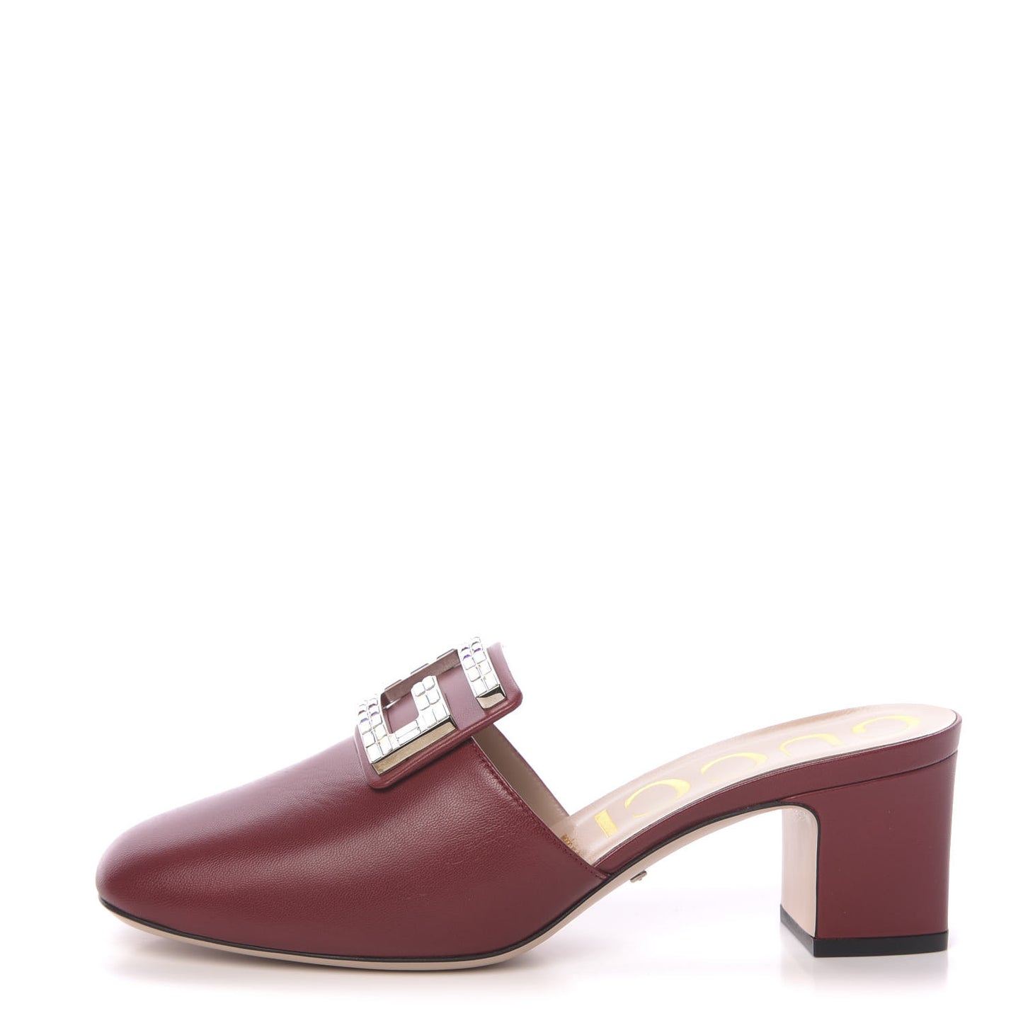 Malaga Kid Crystal Square G Madelyn Mules 39 Romantic Cerise