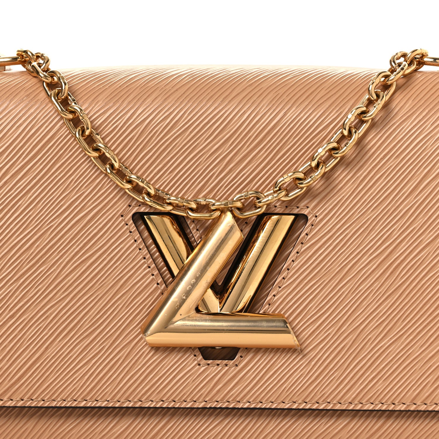 Louis Vuitton Epi Twist Shoulder Bag MM Camel 9 of 13