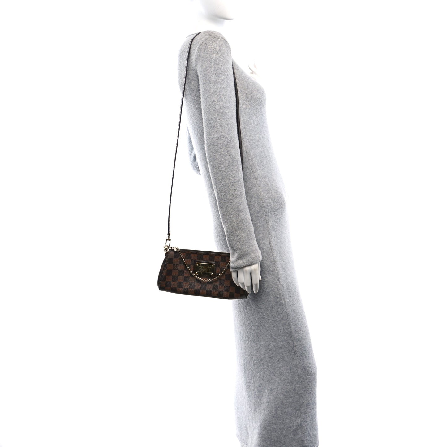 Damier Ebene Eva Clutch