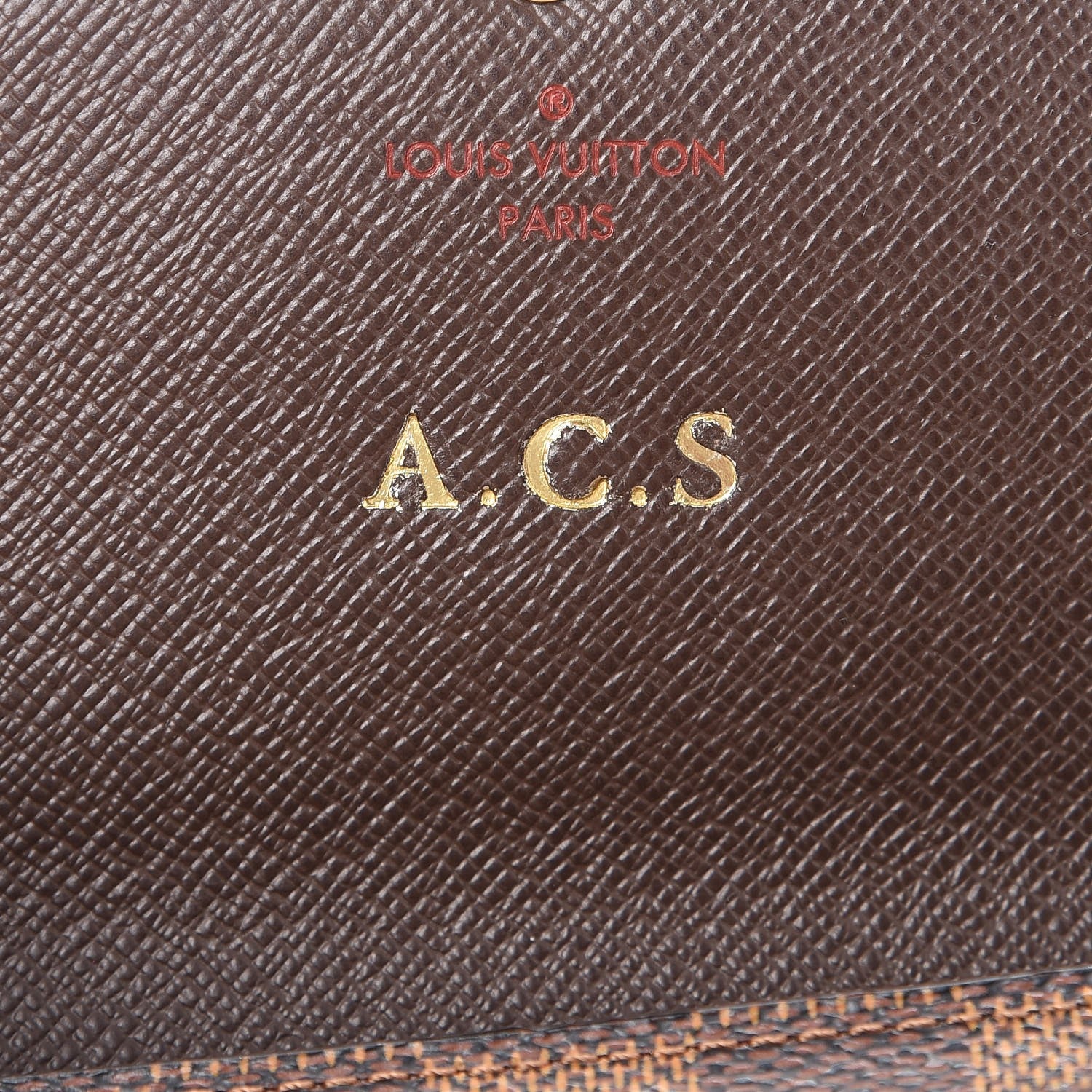 Louis Vuitton Damier Ebene Sarah Wallet NM 6 of 8