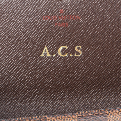 Louis Vuitton Damier Ebene Sarah Wallet NM 6 of 8