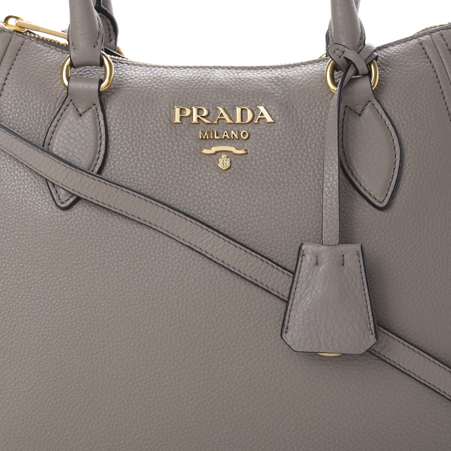 Vitello Phenix Shoulder Bag Argilla