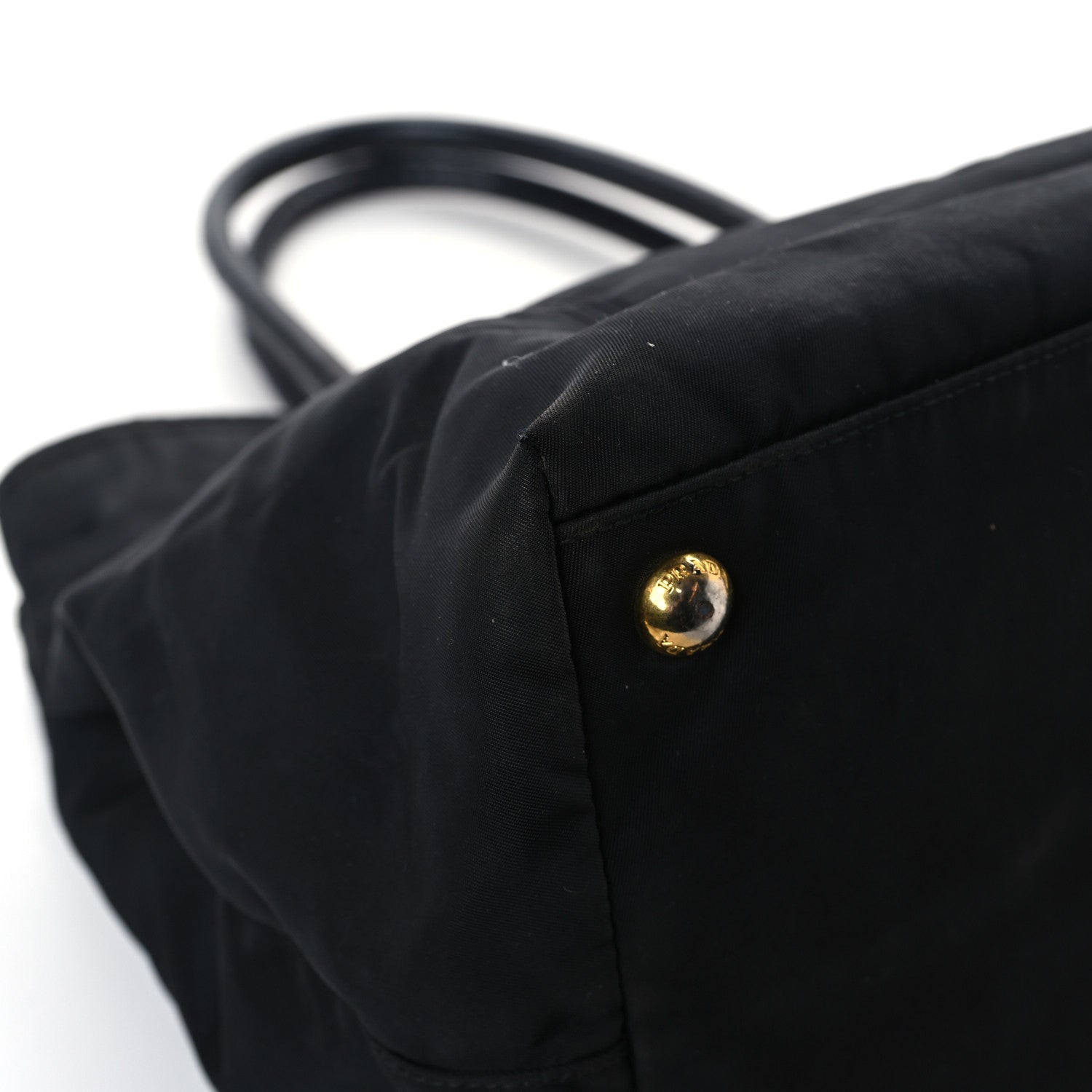 Prada Tessuto Nylon Shopping Tote Black 17 of 17