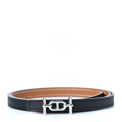 Hermes Swift Epsom 13mm Ancre Belt 80 Gold Black 1 of 4
