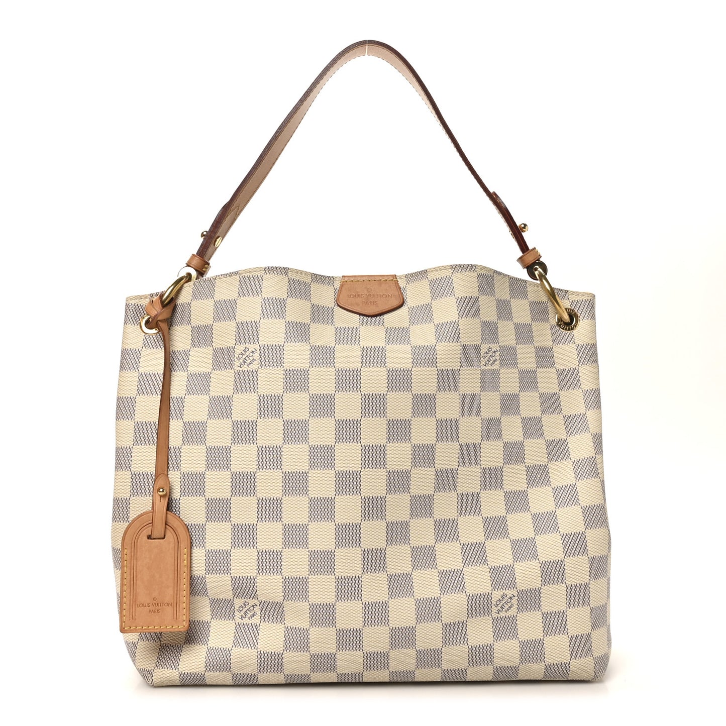 Damier Azur Graceful PM Rose Ballerine