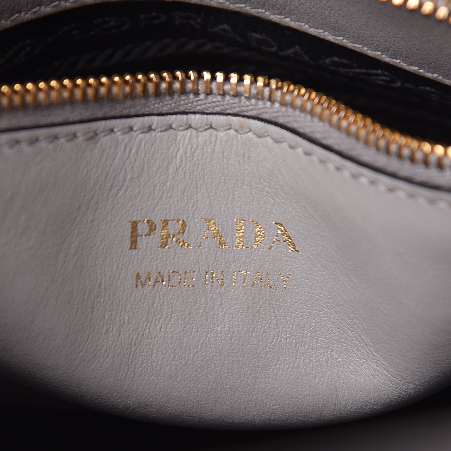 Prada Saffiano City Calf Small Esplanade Tote Nube 8 of 10
