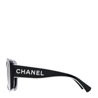 Chanel Acetate Sunglasses 71414A Black 2 of 7