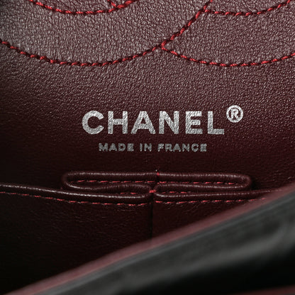 Chanel Aged Calfskin Quilted 2.55 Reissue 225 Flap Black 6 of 10