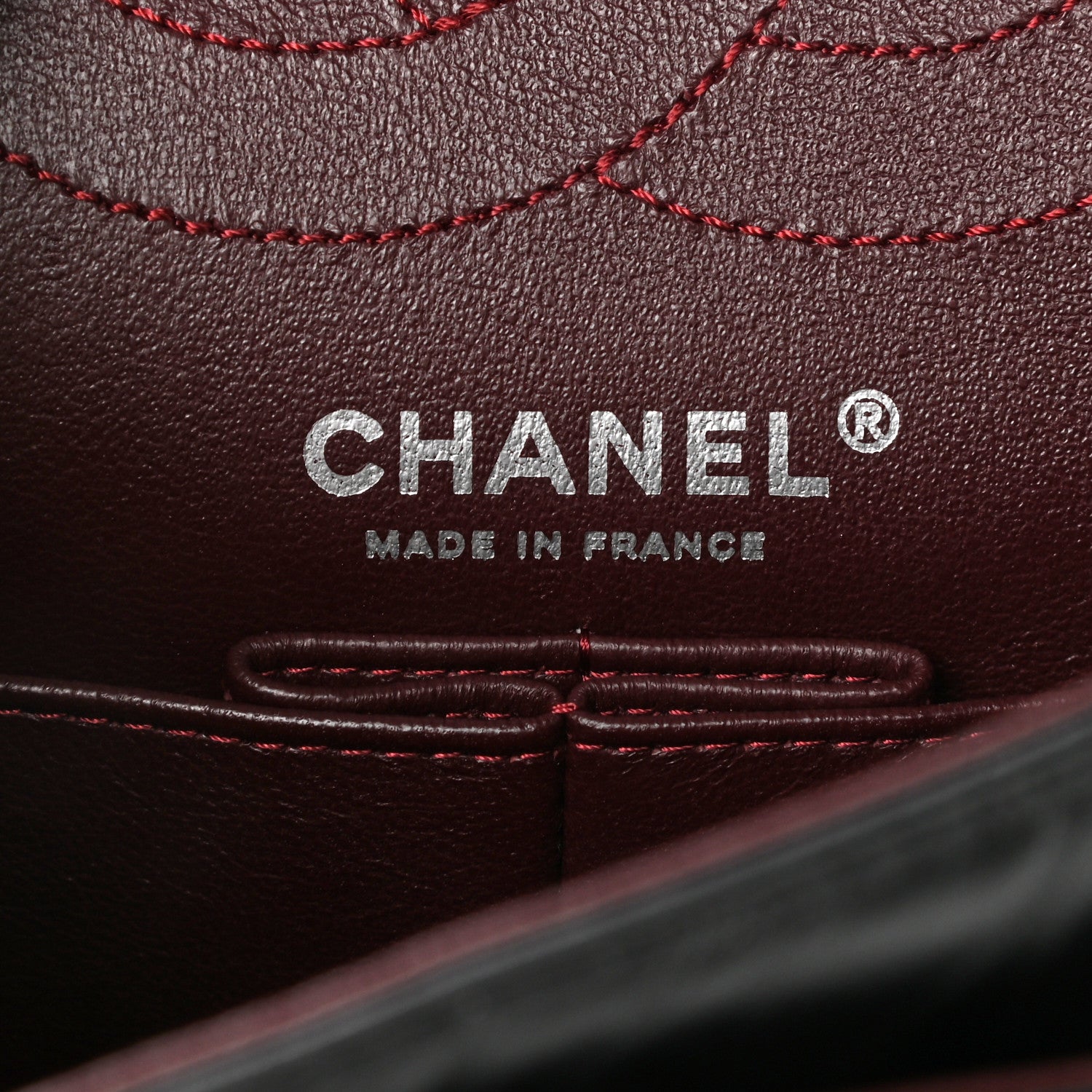 Chanel Aged Calfskin Quilted 2.55 Reissue 225 Flap Black 6 of 10