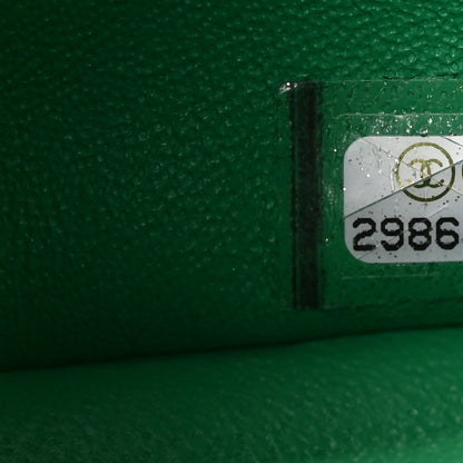 Chanel Lambskin Quilted Mini Square Flap Green 8 of 11