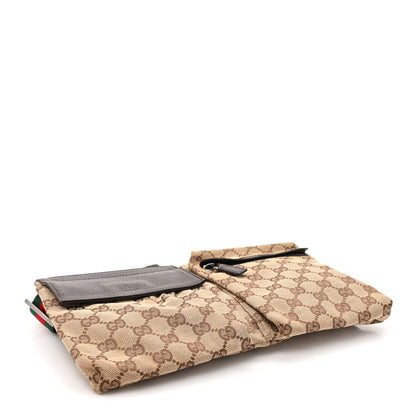 Gucci Monogram Web Belt Bag Dark Brown 4 of 11