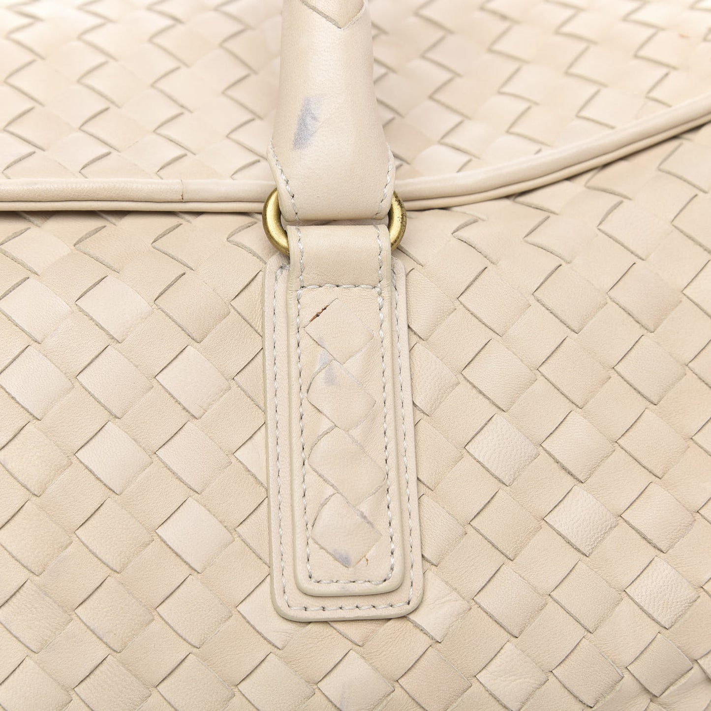 Nappa Intrecciato Convertible Duffel Colonial