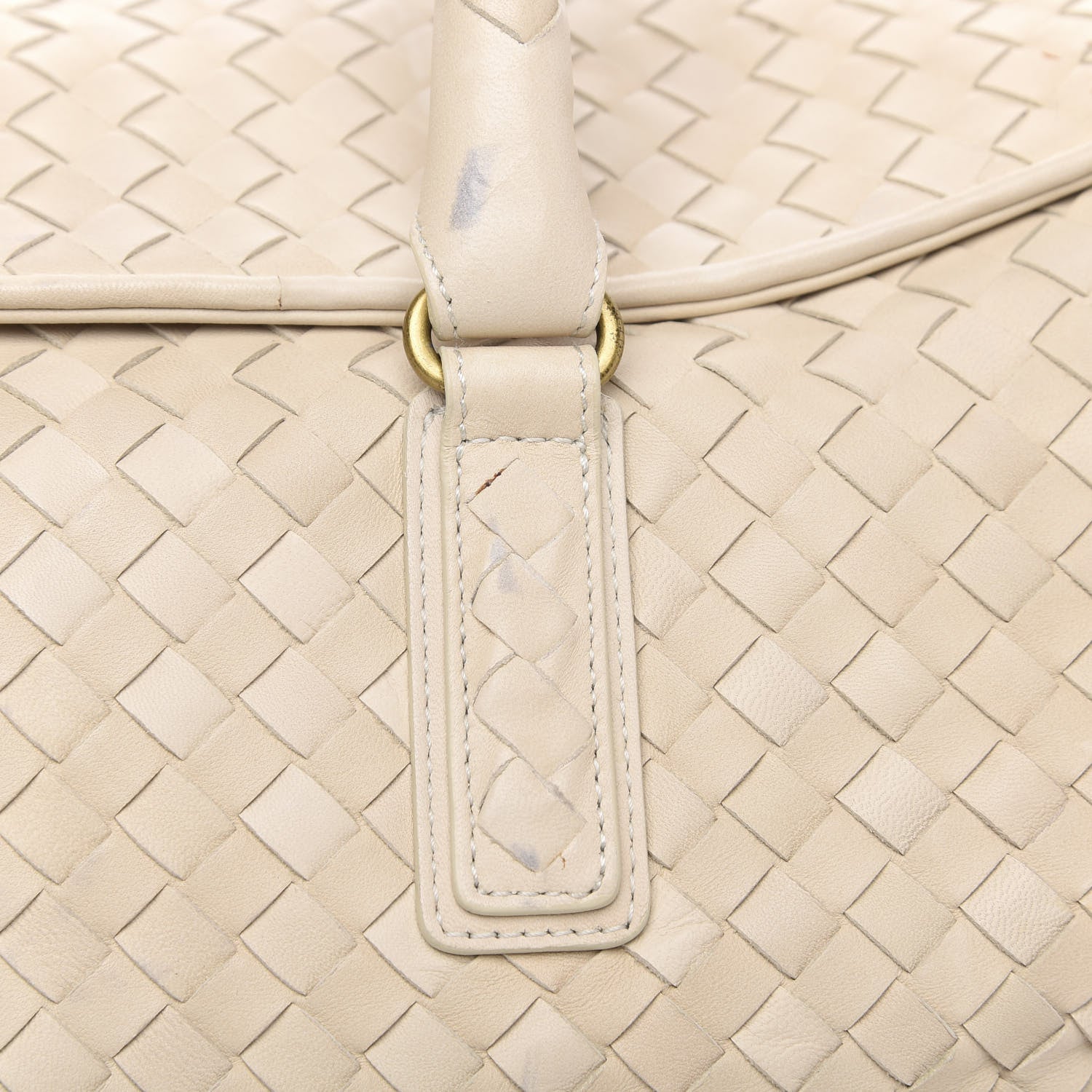 Bottega Veneta Nappa Intrecciato Convertible Duffel Colonial 15 of 16