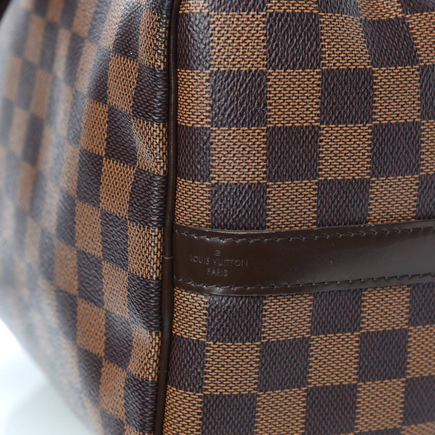 Louis Vuitton Damier Ebene Speedy Bandouliere 30 8 of 11