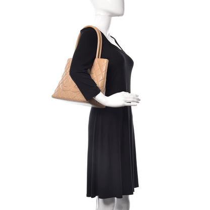Chanel Caviar Quilted Medallion Tote Beige 2 of 21