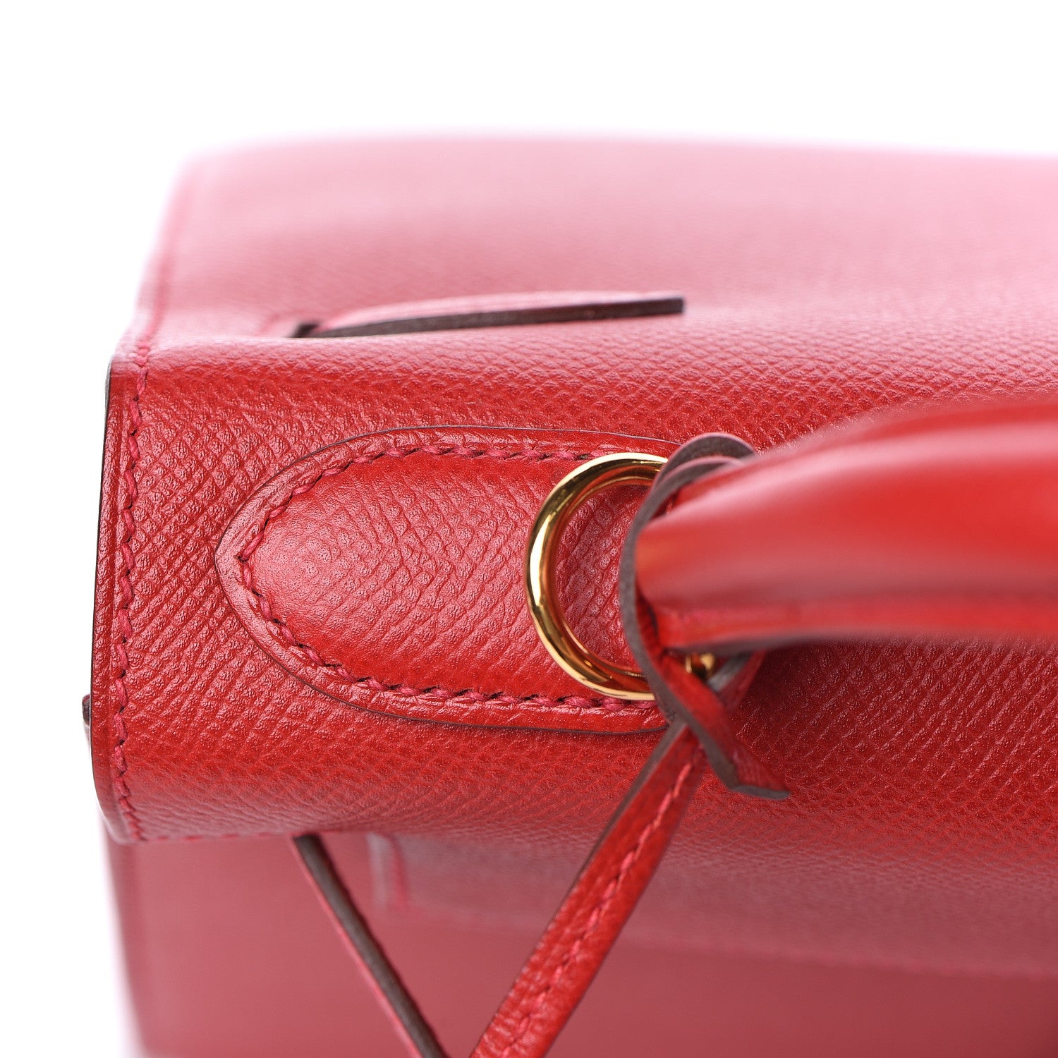Hermes Epsom Kelly Sellier 28 Rouge Casaque 21 of 42