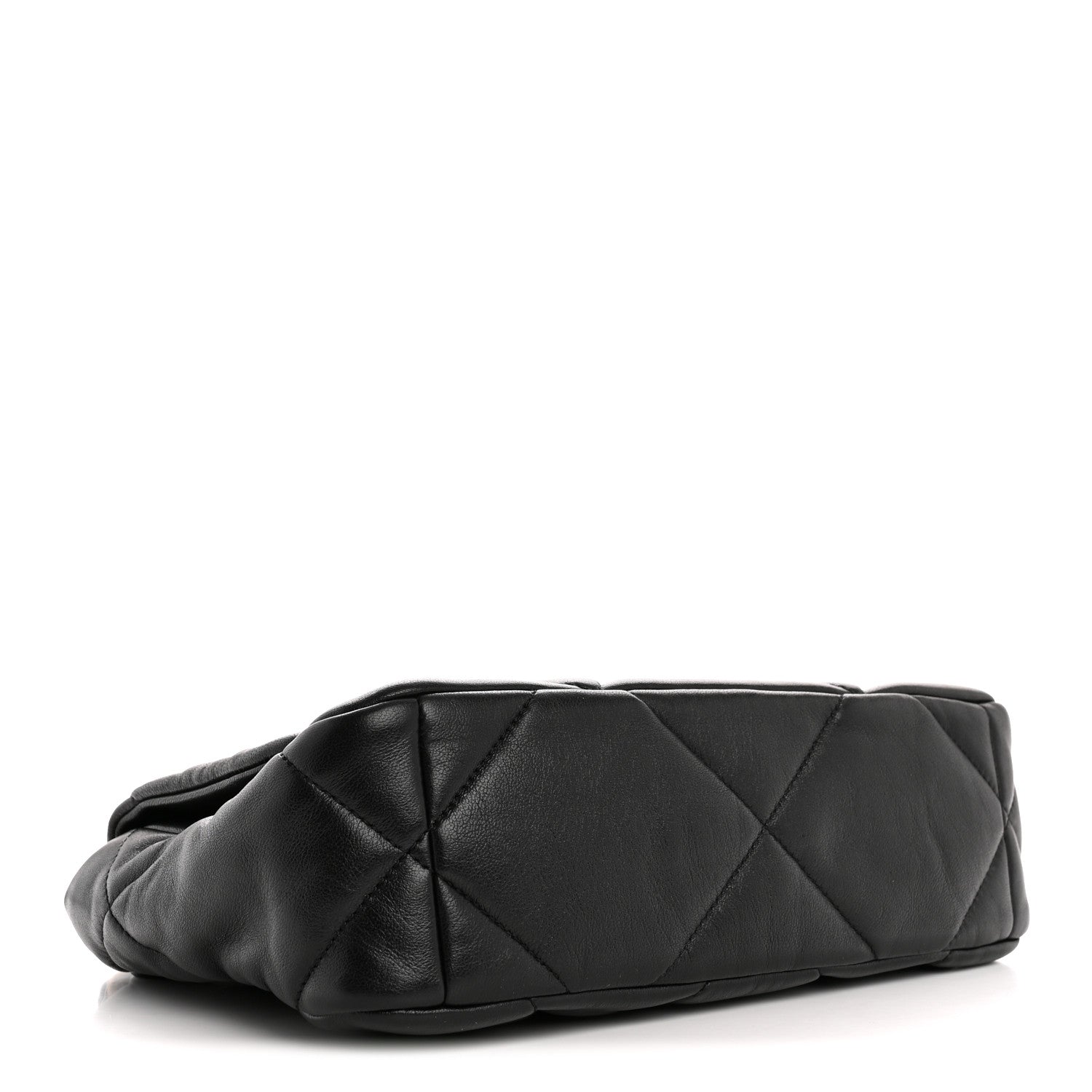 Chanel Lambskin Quilted Medium Chanel 19 Flap Black 4 of 13