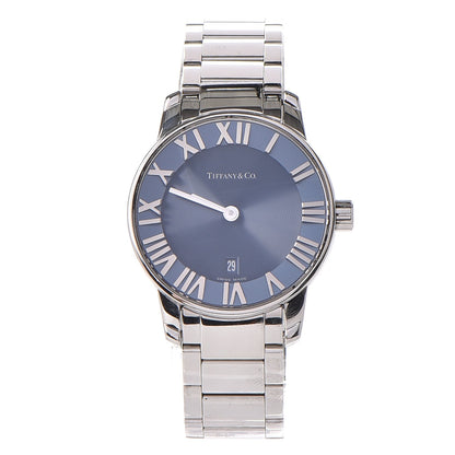 Tiffany Stainless Steel 29mm Atlas 2-Hand Quartz Watch Blue Azure 1 of 7