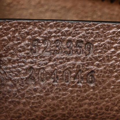 Gucci GG Supreme Monogram Web Ophidia Portfolio Pouch Beige New Acero 7 of 10