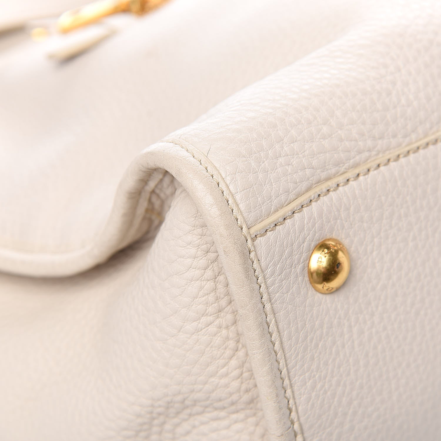 Prada Vitello Phenix Shopping Satchel Talco 10 of 14