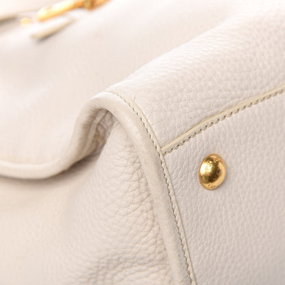 Prada Vitello Phenix Shopping Satchel Talco 10 of 14