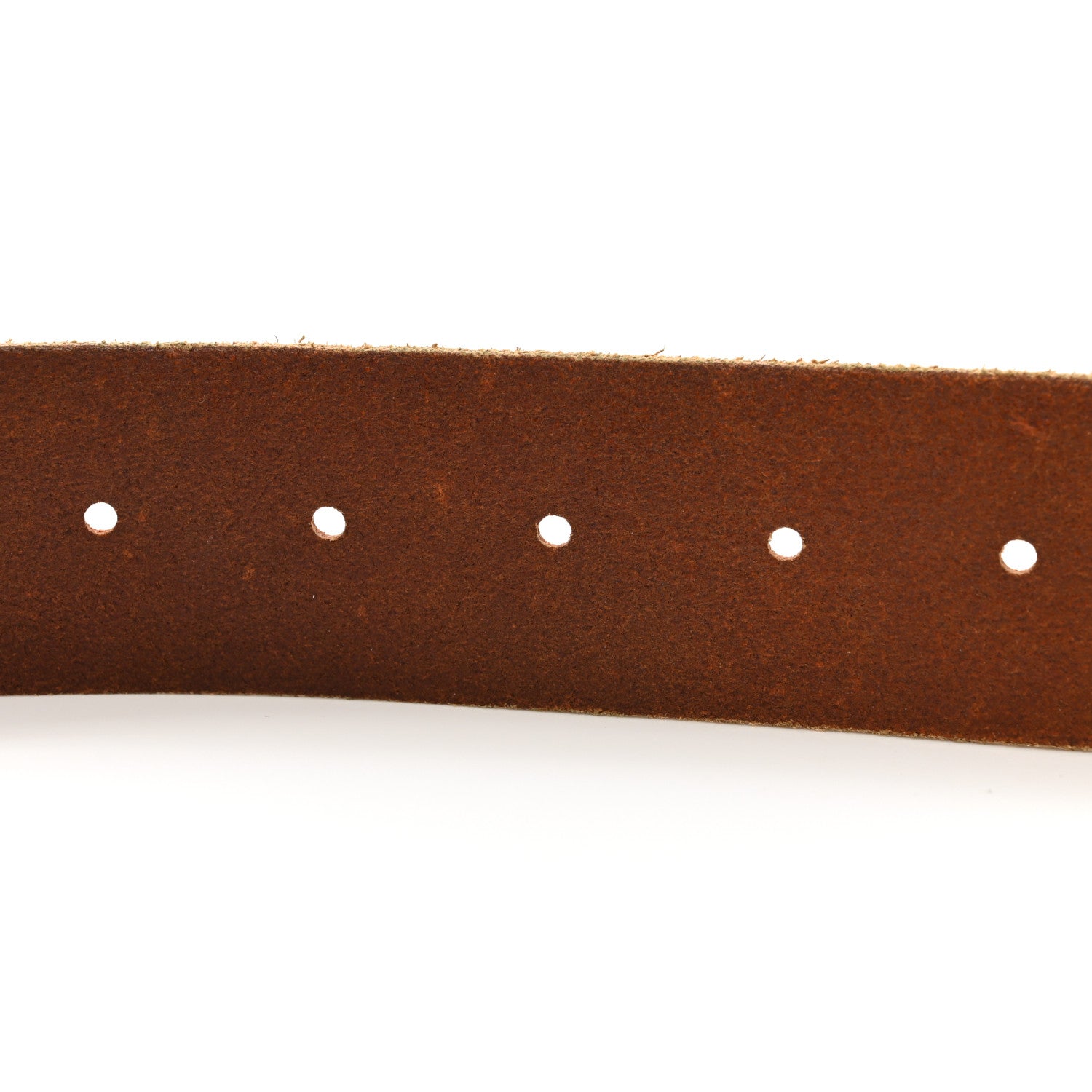 Gucci Faded Calfskin Double G 40mm Belt 95 38 Cuir 3 of 4