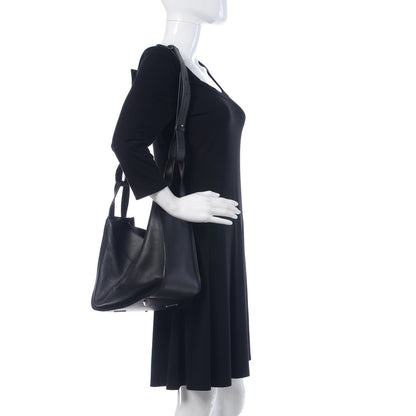 Loewe Calfskin Small Hammock Shoulder Bag Black 2 of 7