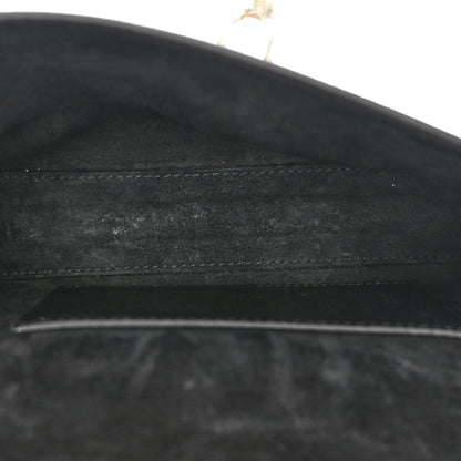 Valentino Garavani Pebbled Calfskin Medium Rockstud Flip Lock Crossbody Bag Black 5 of 9