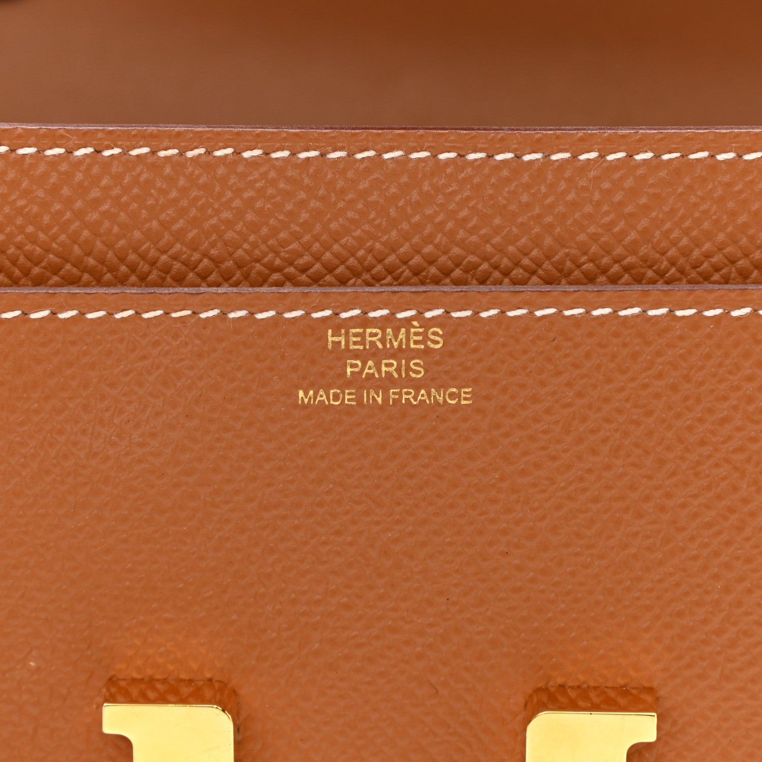 Hermes Epsom Constance Long Wallet To Go Gold 6 of 10