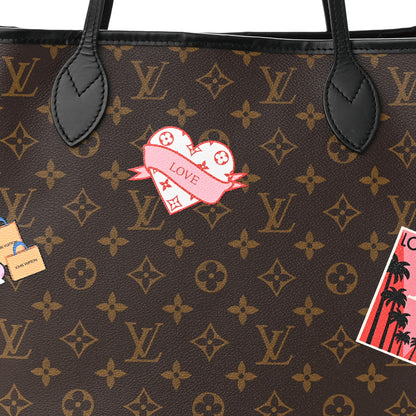 Louis Vuitton Monogram My LV World Tour Neverfull MM 8 of 11
