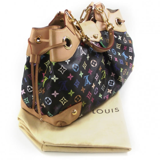 Louis Vuitton Monogram Multicolor Ursula Black 3 of 10