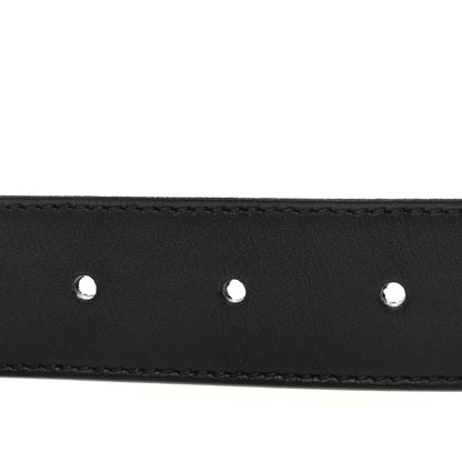 Gucci Calfskin Double G 30mm Belt 80 32 Black 3 of 6