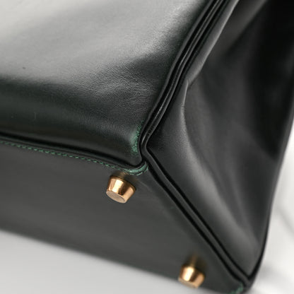 Hermes Box Kelly Retourne 32 Vert Fonce 11 of 25
