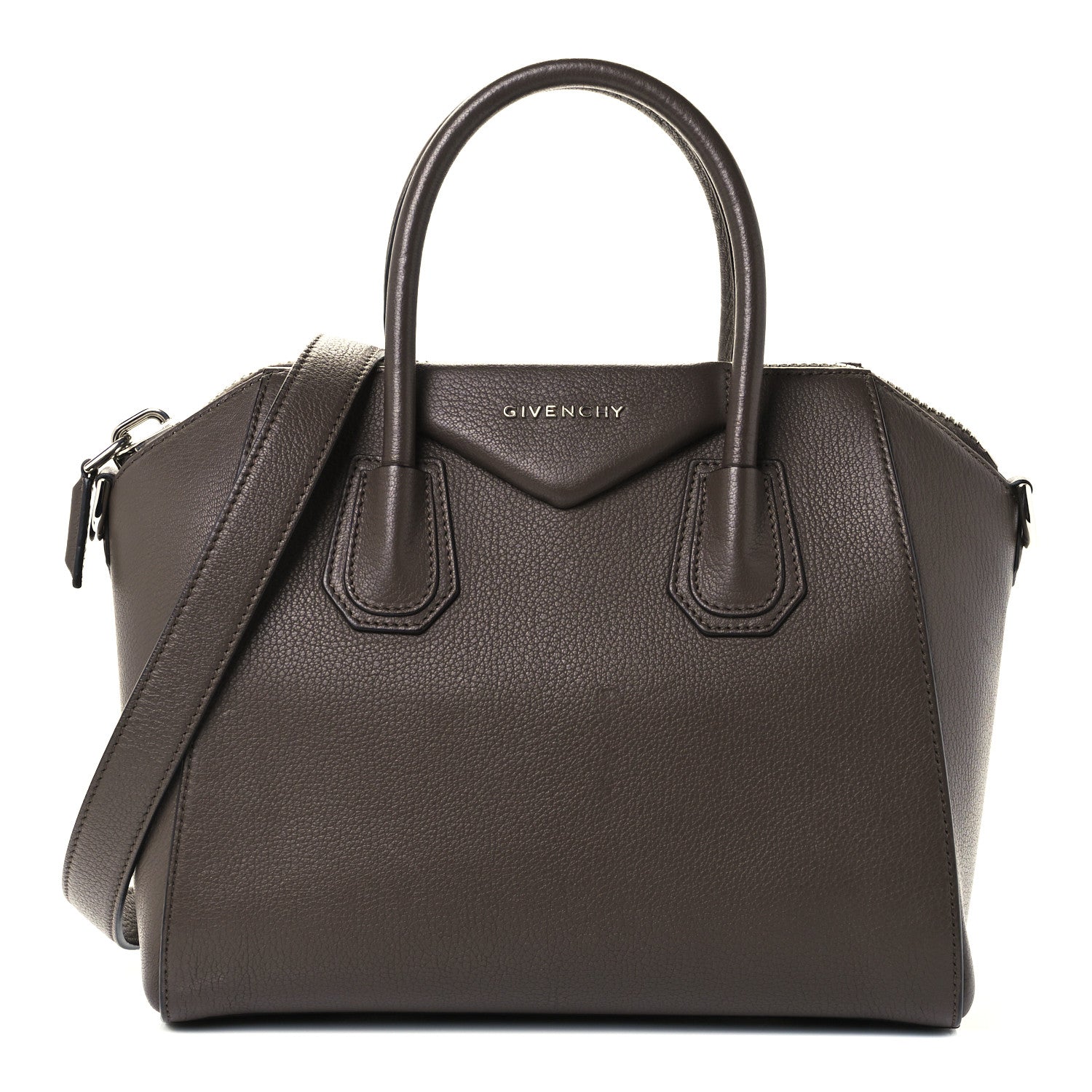 Givenchy Sugar Goatskin Small Antigona Heather Grey 1 of 10
