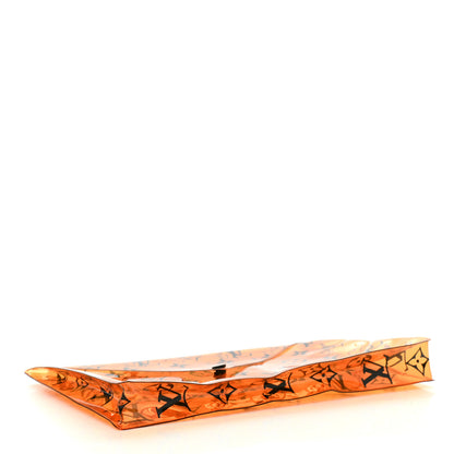 Louis Vuitton PVC Monogram Printed Envelope Pouch Orange 5 of 6