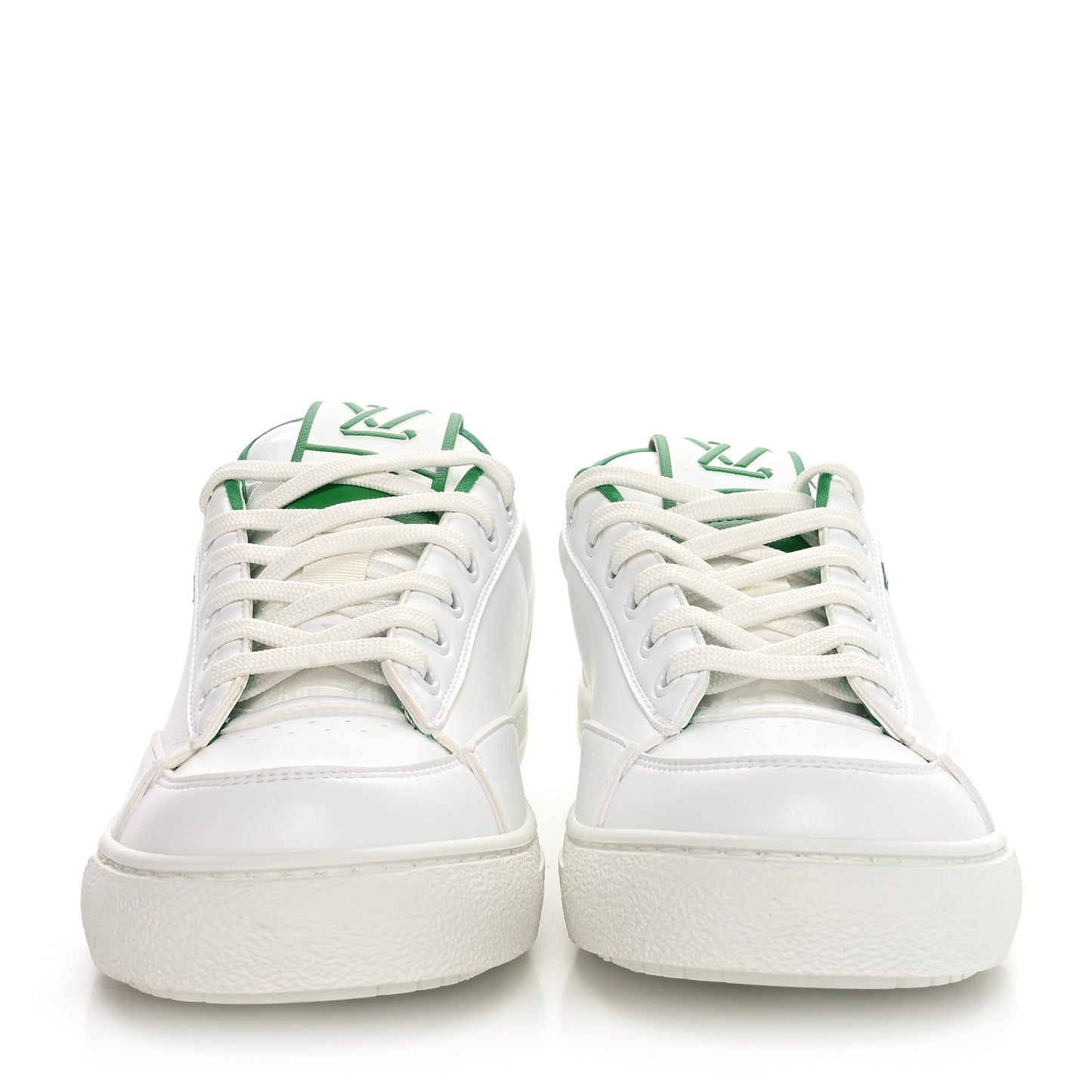 Calfskin Charlie Sneaker 37 White Green