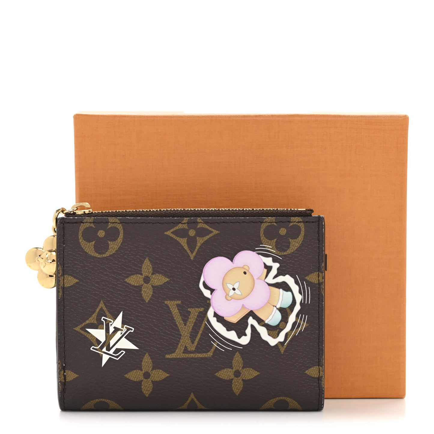 Monogram Snow Show Lisa Wallet Azur Frost