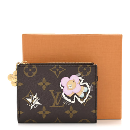 Louis Vuitton Monogram Snow Show Lisa Wallet Azur Frost 10 of 10