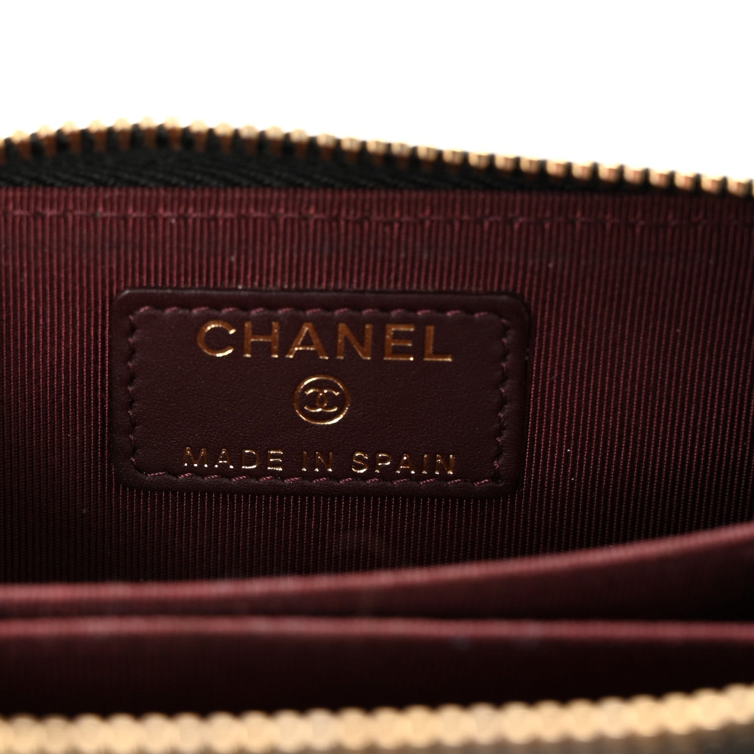 Chanel Caviar Quilted Zip Coin Purse Black 6 of 7