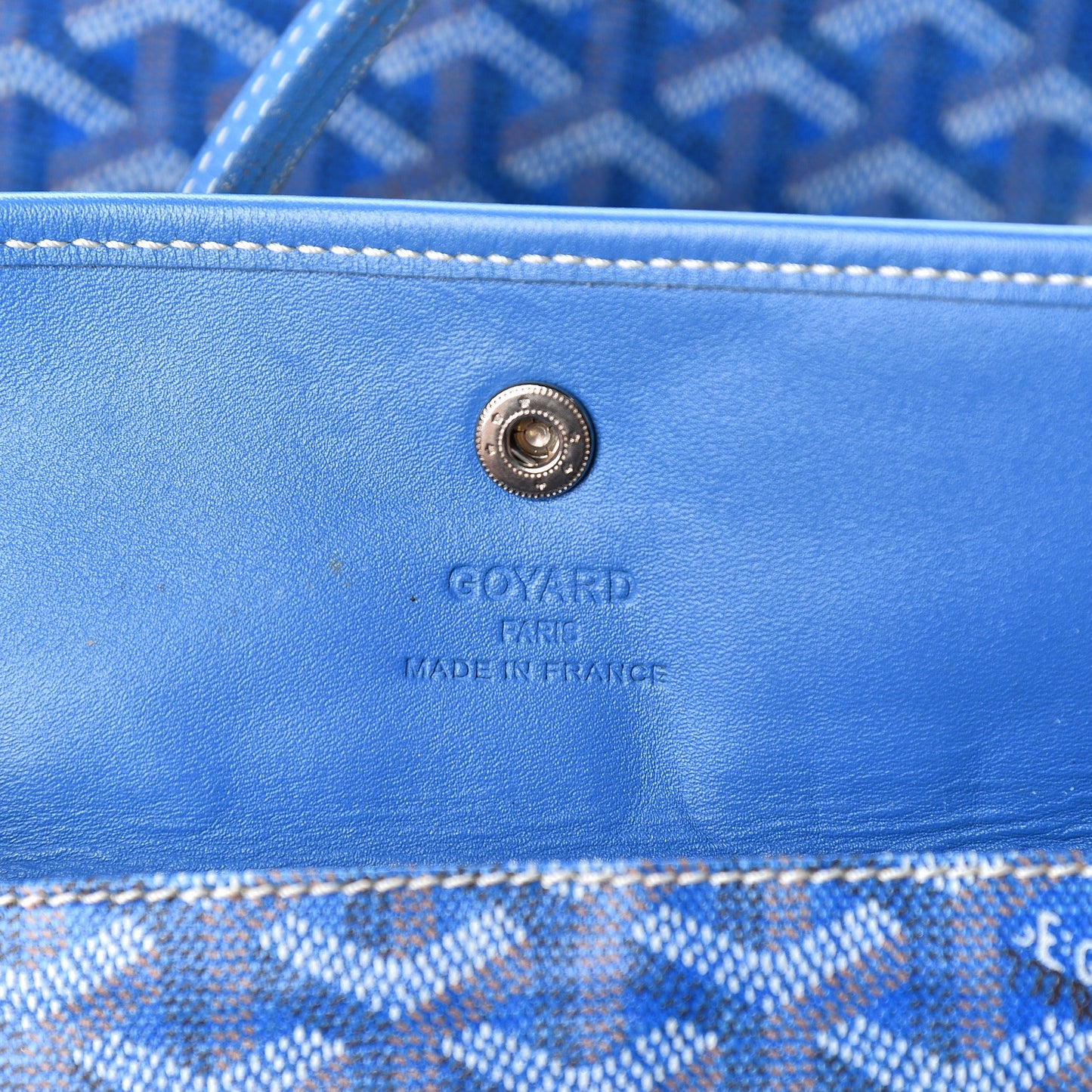 Goyardine Saint Louis GM Light Blue