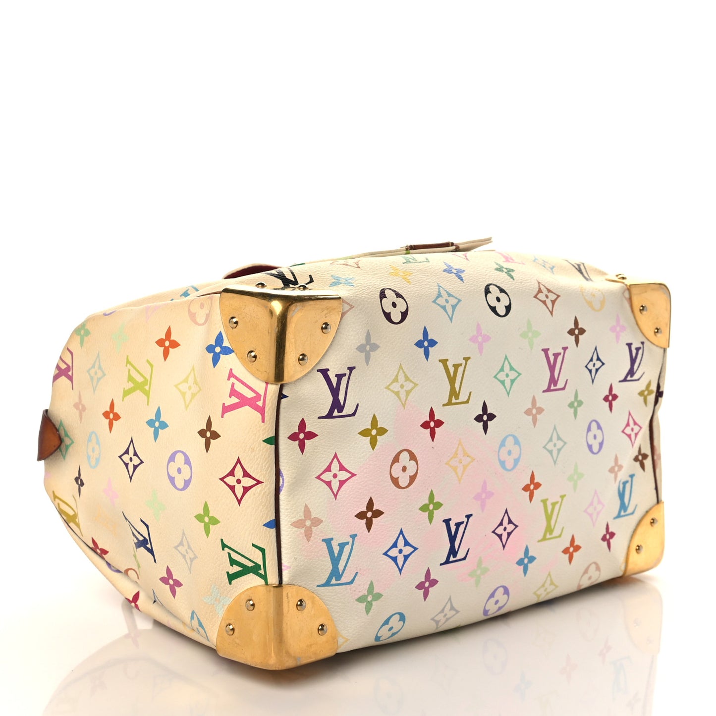 Monogram Multicolor Speedy 30 White