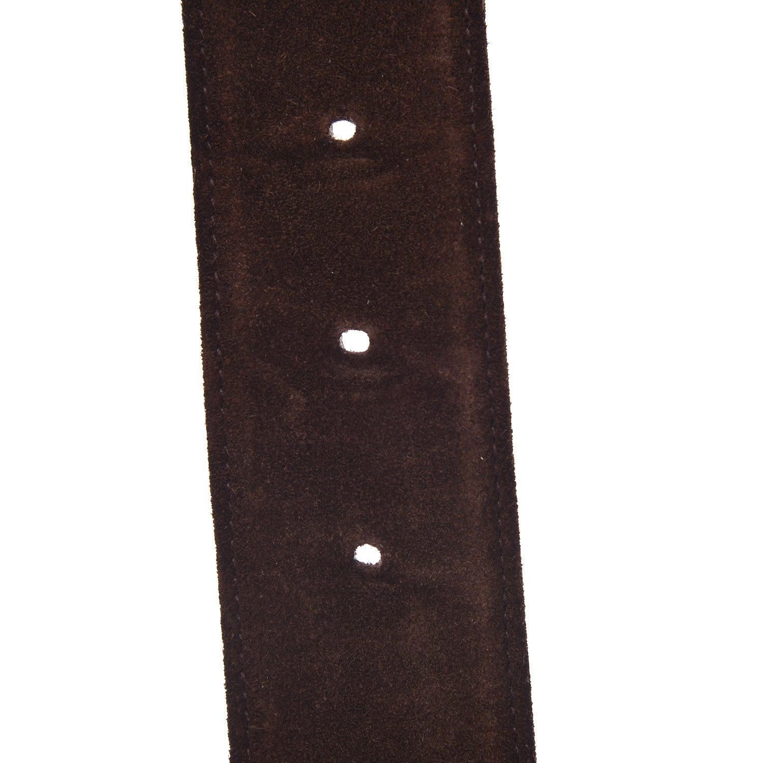 Chanel Suede CC Belt 75 30 Dark Brown 5 of 8