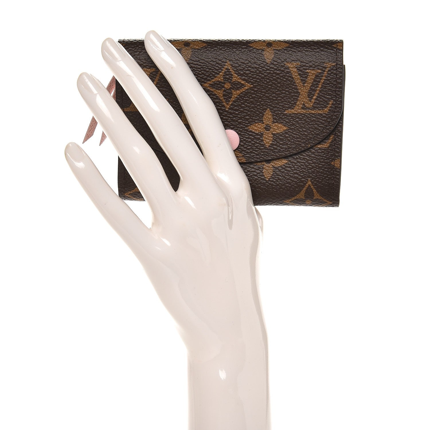 Louis Vuitton Monogram Rosalie Coin Purse Rose Ballerine 2 of 7