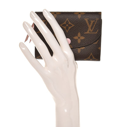 Louis Vuitton Monogram Rosalie Coin Purse Rose Ballerine 2 of 7