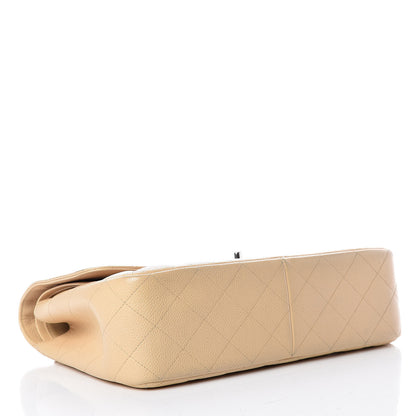 Chanel Caviar Quilted Jumbo Double Flap Beige Clair 5 of 14